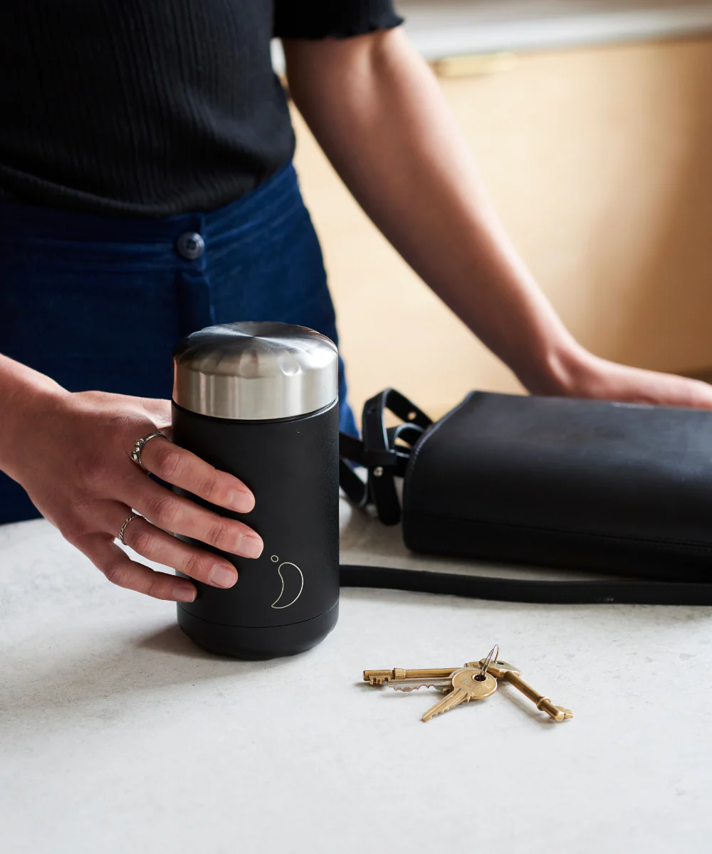 Matte Blue Food Pot - Image 5