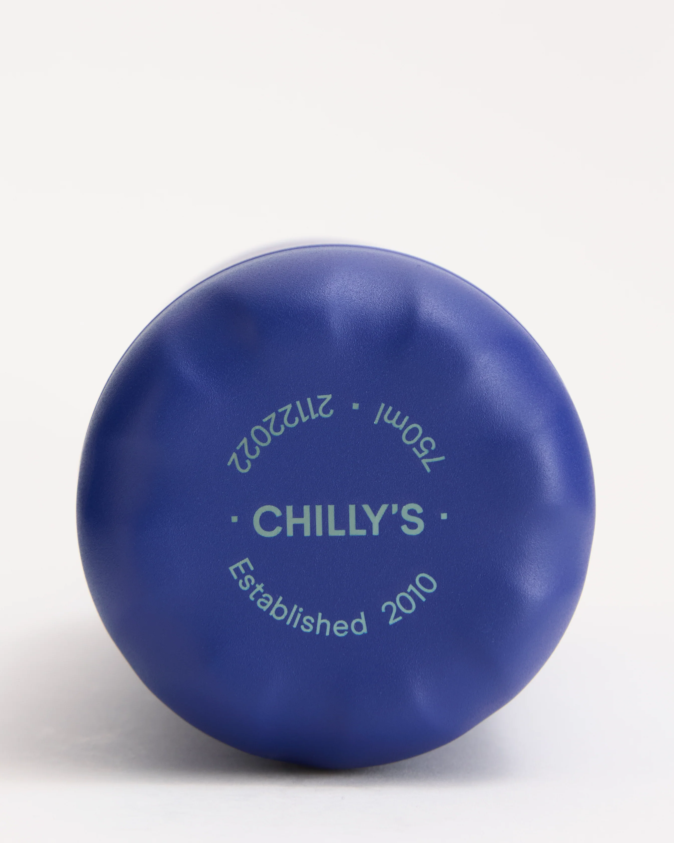 Matte Blue Sports Water Bottle - Image 5